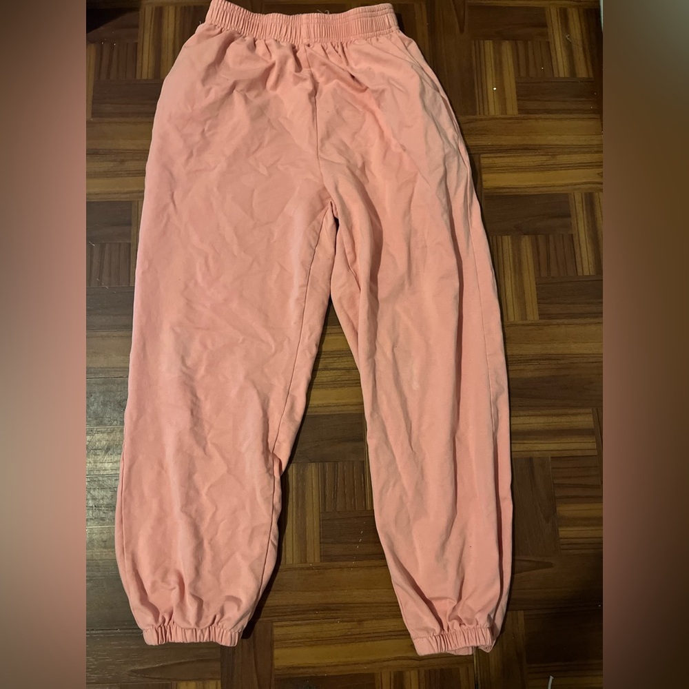 pink sweat pants